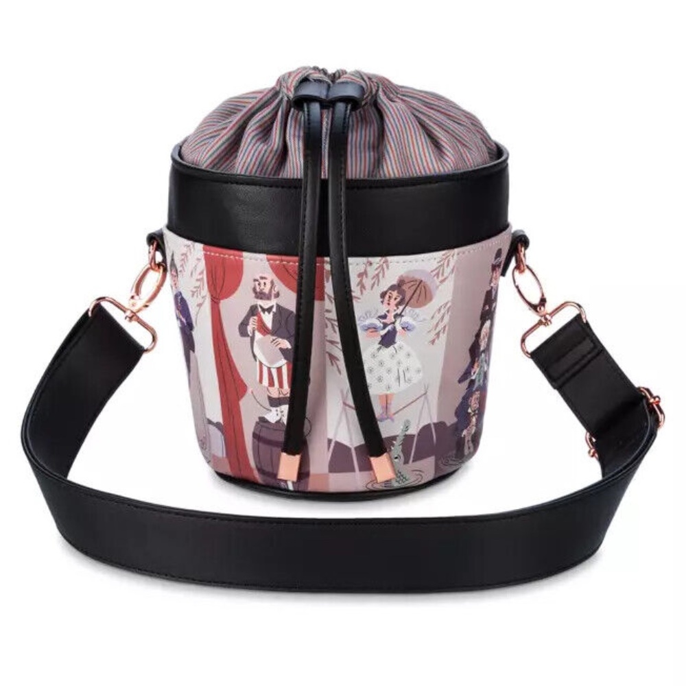 Disney Haunted Mansion Stretching Portraits Handbag Bucket Bag - NEW - Picture 7 of 7